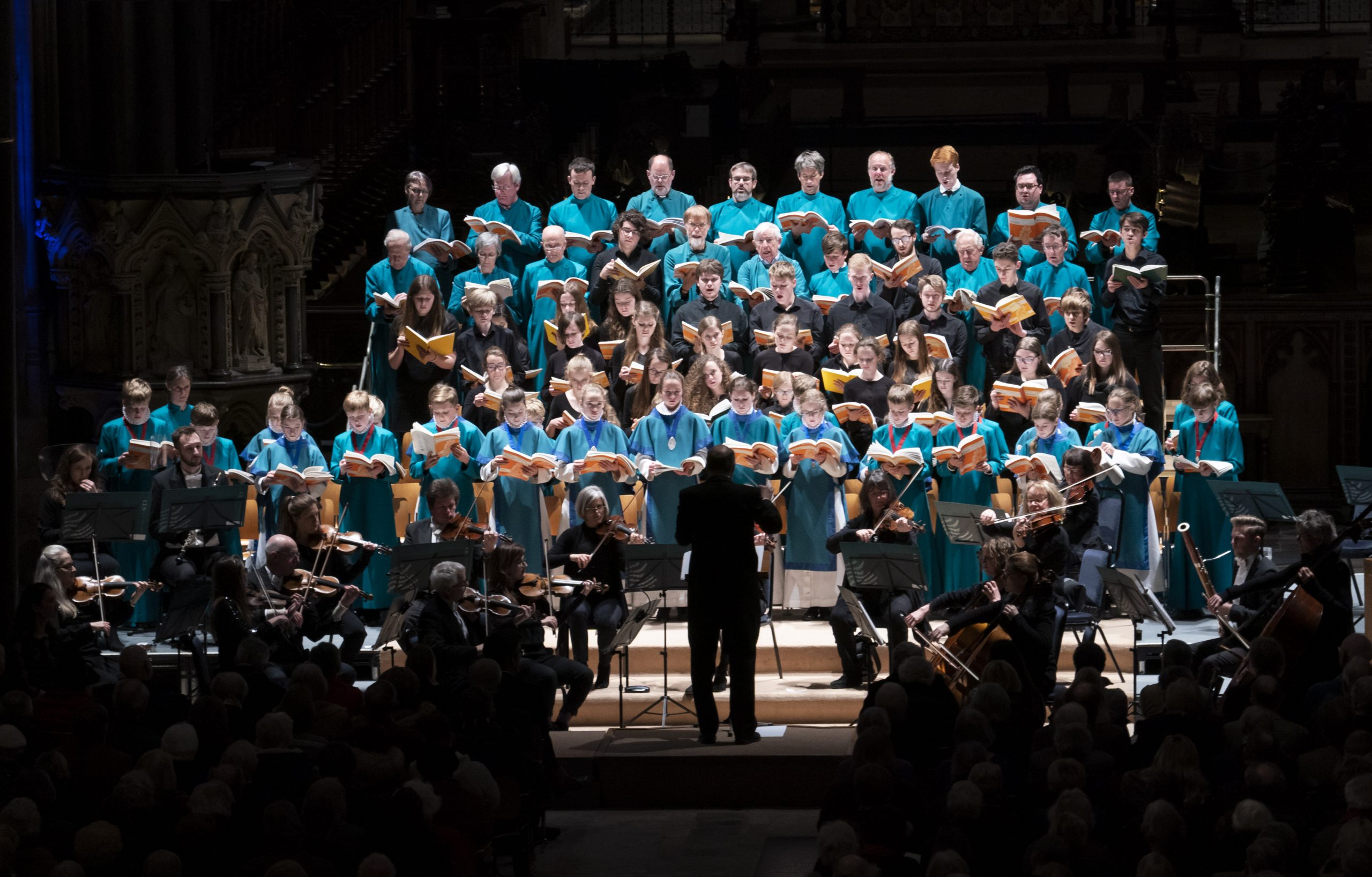 Salisbury Cathedral Youth Choir performing music by George Frideric Handel