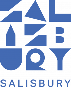 Experience Salisbury Traditional Original Logo in blue