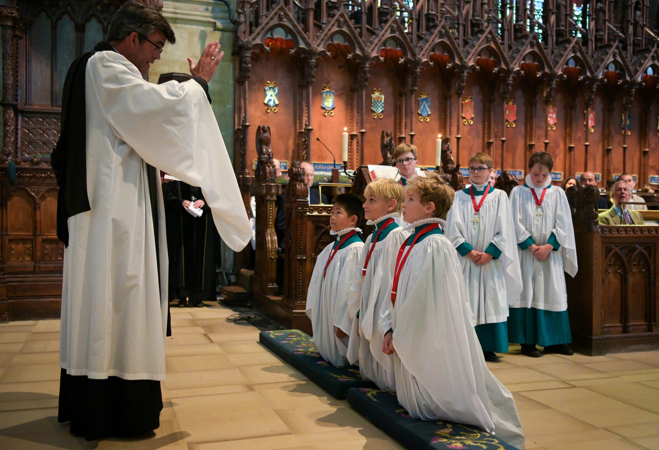 Salisbury Cathedral choristers play their part remembering Her Majesty Queen Elizabeth II