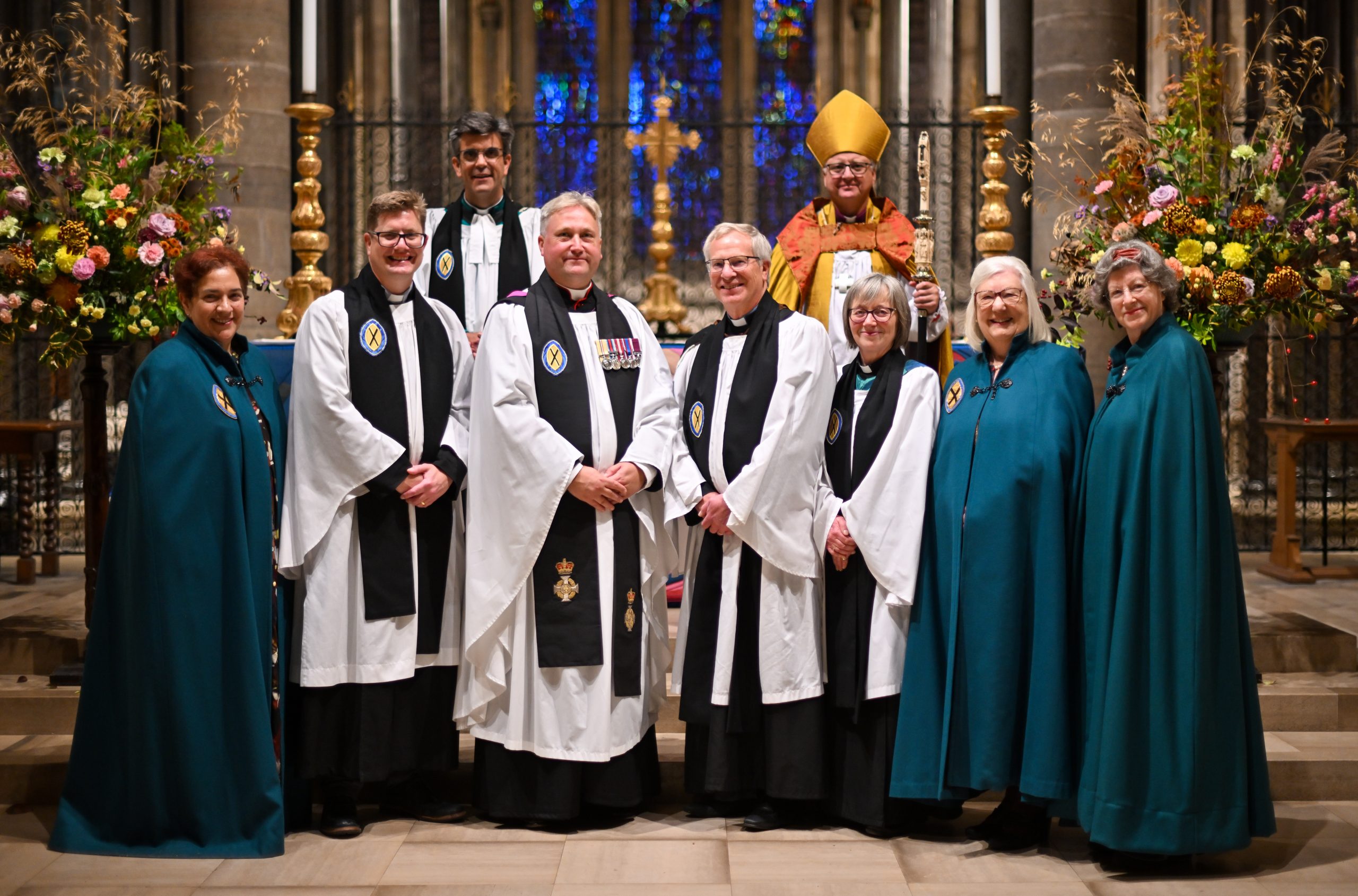 Seven new Canons admitted to Salisbury Cathedral’s College of Canons
