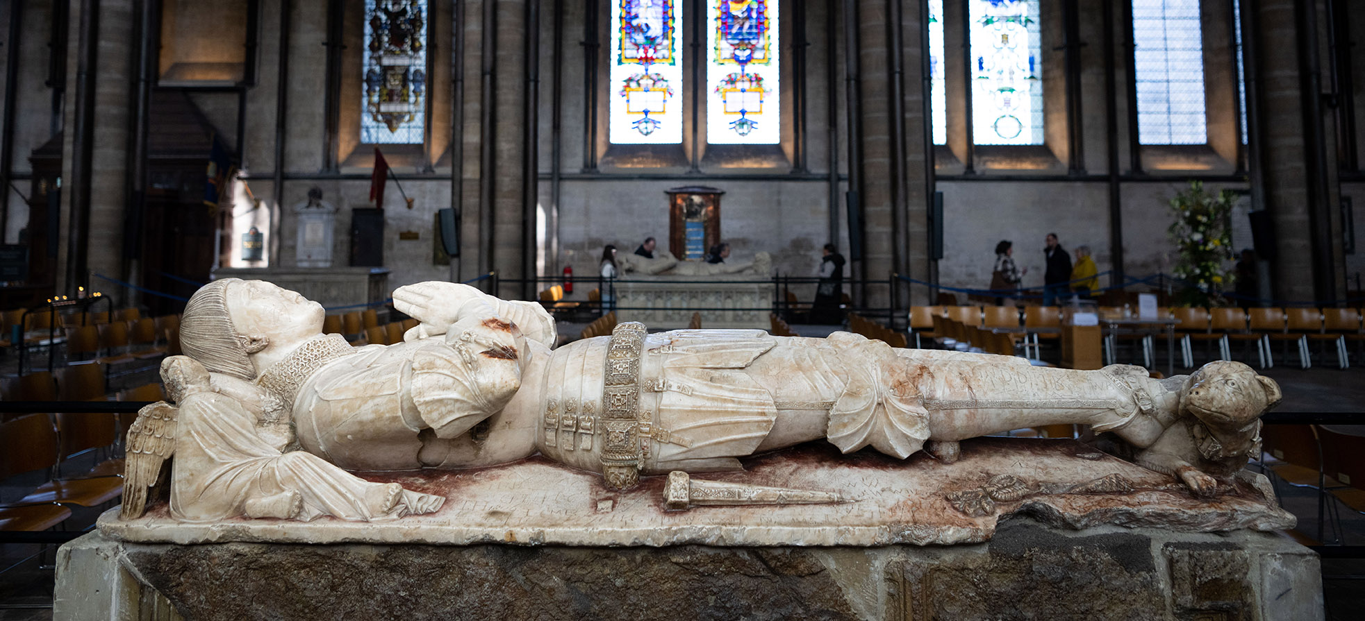 Tomb inside Salisbury Cathedral
