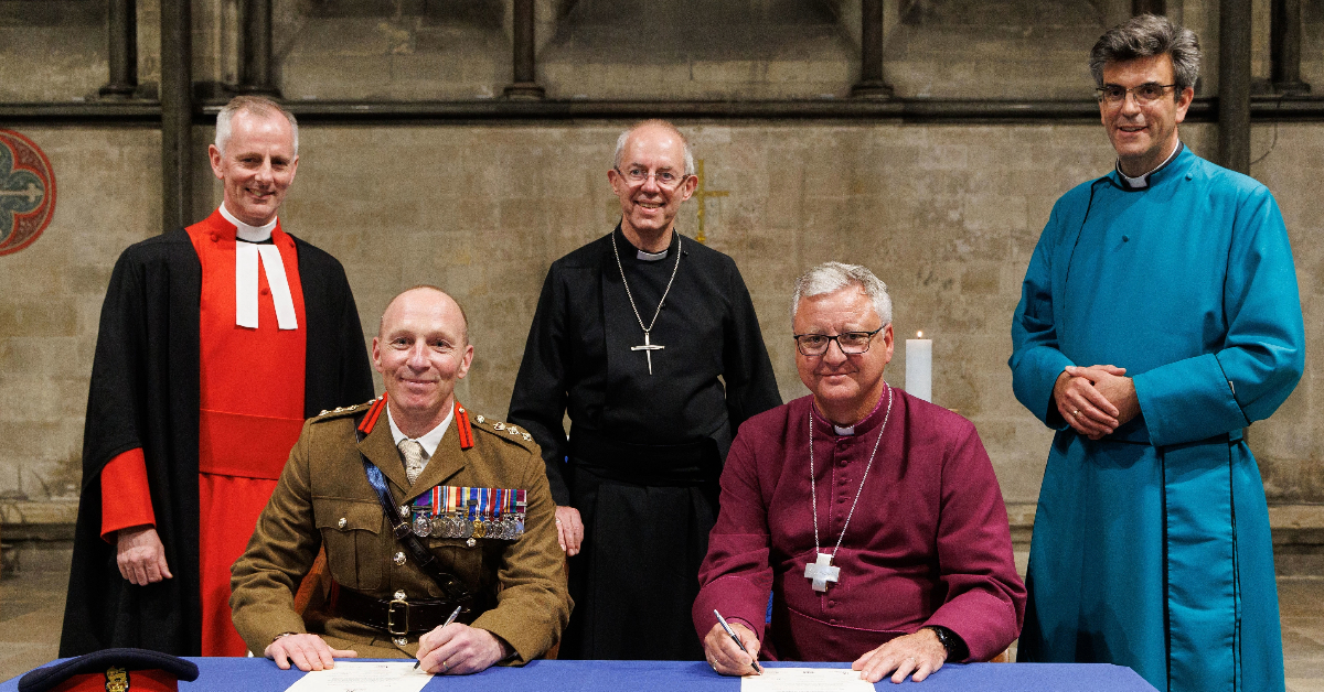 The signing of the Armed Forces Covenant, 2023