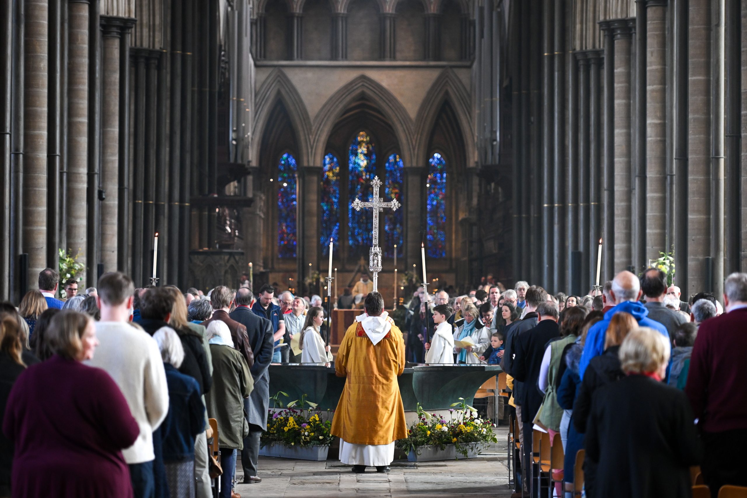 Salisbury Cathedral, Eucharist of Easter Day.