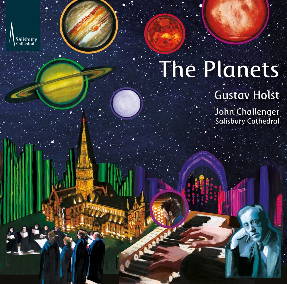 Artwork from the cover of The Planets CD