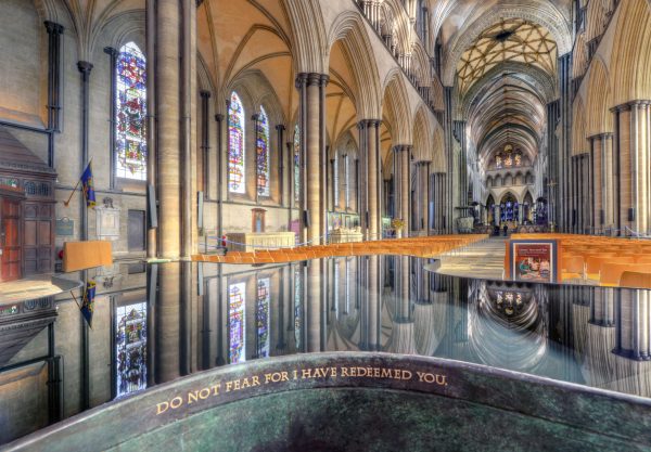 Photograph Salisbury Cathedral in a New Light