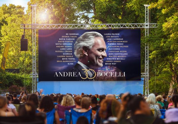 Andrea Bocelli 30: The Celebration outdoor cinema experience