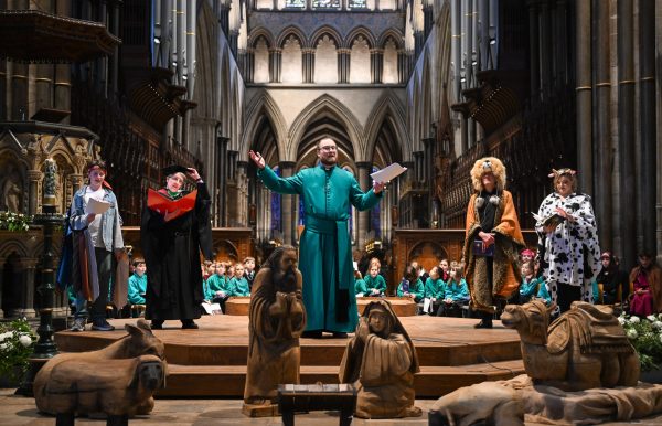 A Family Crib Service for Christmas Eve